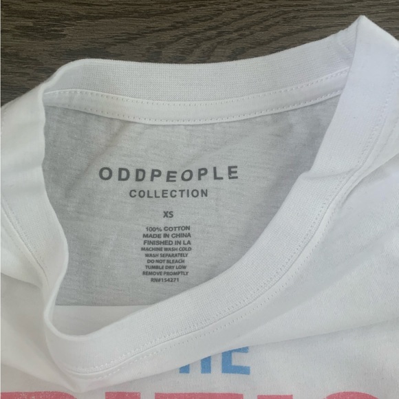 Recycled Karma Classic British Invasion Tour Tee - Size XS - White - NWOT - Picture 7 of 7